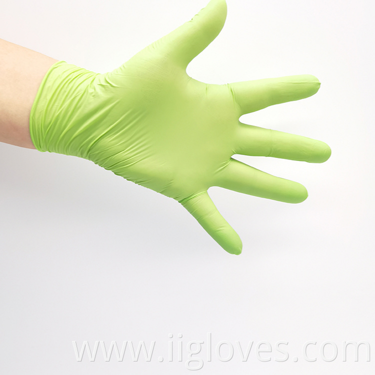 Medical Supplies Disposable Powder Free Synthetic Nitrile Gloves medical Examination Gloves